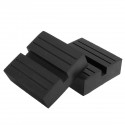 Universal Slotted Frame Rail Floor Rubber Jack Lift Pads