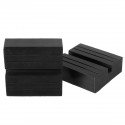 Universal Slotted Frame Rail Floor Rubber Jack Lift Pads