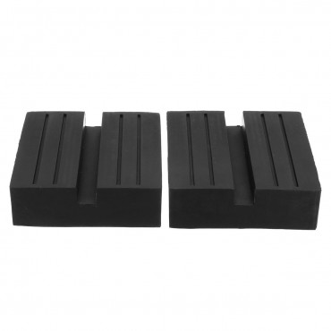 Universal Slotted Frame Rail Floor Rubber Jack Lift Pads