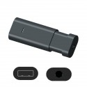 GS008 2-in-1 bluetooth 5.0 Audio Receiver Transmitter Retractable Wireless Adapter USB 3.5m AUX Jack for Car TV PC