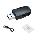 KN330 bluetooth 5.0 Audio Receiver Transmitter 2-in-1 USB 3.5mm AUX Jack Stereo Adapter for TV Headphone PC Car CD Player