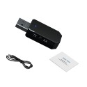 KN331 bluetooth 5.0 Audio Receiver Transmitter 2-in-1 USB 3.5mm AUX Jack Stereo Adapter for TV Headphone PC Car CD Player