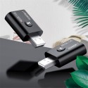 TR6 2-in-1 bluetooth 5.0 Transmitter Receiver Wireless Audio Adapter USB 3.5mm AUX Jack for Car Home TV PC