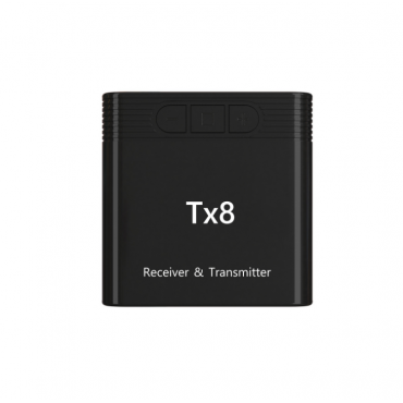 TX8 bluetooth 5.0 Wireless Audio Transmitter Receiver 2-in-1 Car Audio Adapter AUX 3.5mm