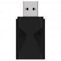 X01 Built-in Microphone bluetooth 5.0 Transmitter Receiver 2-in-1 Hands-free Calling Wireless Audio Adapter