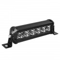 12V-80V 7 Inch/13 Inch/19 Inch LED Work Light Bar 12LED/24LED/36LED 36W/72W/108W 6500K IP67 Slim Single Row Spot Beam Off-Road Waterproof