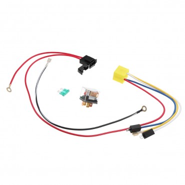 12V Dual Tone Electric Air Horn Wiring Harness Relay For Car Truck Van Train Boat Universal