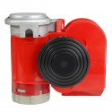 24V 139dB Dual Tone Electric Pump Trumpet Air Loud Horn Compact For Car Truck Boat Motorcycle