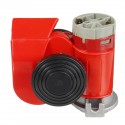 24V 139dB Dual Tone Electric Pump Trumpet Air Loud Horn Compact For Car Truck Boat Motorcycle