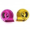 2pcs 400DB 12V Dual Tone Snail Air Horn Super Loud Trumpet 510hz + 410hz For Car Trucks Lorry Boat Universal