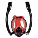 7PCS/Set 0.5L Mini Scuba Diving Oxygen Cylinder Tank Full Face Snorkel Mask Kit