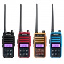 F-X3plus Three Band Handheld Radio Walkie Talkie 18W 9500mAh Waterproof Dustproof High Power Long Range