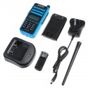 F-X3plus Three Band Handheld Radio Walkie Talkie 18W 9500mAh Waterproof Dustproof High Power Long Range