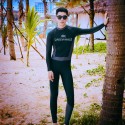 Men Diving Set Anti-UV Jellyfish Quick-drying Full Length Wetsuit Scuba Suit Swimming Surfing