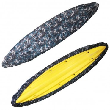 Professional Universal Kayak Canoe Boat Waterproof Camouflage UV Resistant Dust Storage Cover Shield