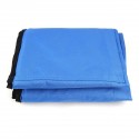 Blue 3 Bow 600D Bimini Top Boot Cover Marine Boat Shade Canopy Yacht Roof Tarpaulin Dust Cover With Zipper