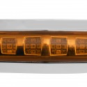 10PCS 12V 24V 6 LED Side Marker Lights Lamp Amber for Truck Trailer Caravan Lorry Van