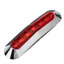 10PCS 12V 24V 6 LED Side Marker Lights Lamp Red for Truck Trailer Caravan Lorry Van