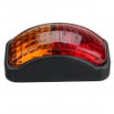 10V-30V 2 SMD LED Side Marker Light Red Amber E4 Lamp For Truck Trailer Van Boat