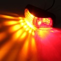 10V-30V 2 SMD LED Side Marker Light Red Amber E4 Lamp For Truck Trailer Van Boat