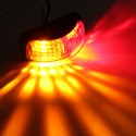 10V-30V 2 SMD LED Side Marker Light Red Amber E4 Lamp For Truck Trailer Van Boat