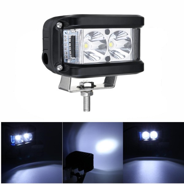 10V-30V 60W 3 Inch LED Work Lights Bar White Blue Combo Beam Driving Fog Lamp For Offroad Truck Boat