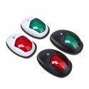 10V-30V LED Side Signal Lamp Navigation Lights For Truck Boat Trailer Van Red Green