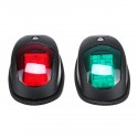 10V-30V LED Side Signal Lamp Navigation Lights For Truck Boat Trailer Van Red Green