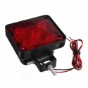 12-24V Square LED Flash Strobe Light Waterproof Warning Lamp For Car Truck Motorcycle