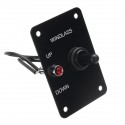 12V 15A 3 Pin Toggle Switch Panel On/Off/On Up Down Momentary For Boat Marine Windlass Winch