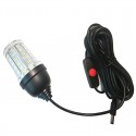 12V-24V 10W Fishing Light LED Underwater Lure Finder Lamp Waterproof Attracts Prawns Squid Krill