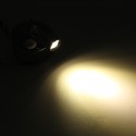12V-24V 1W Bedside Wall Lamp Interior LED Reading Spot Lights with Switch For Boat Caravan/RV Motorhome