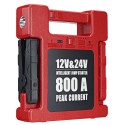 12V 24V 24000mAh 800A Portable Jump Starter Emergency Backup Charger Battery Booster Power Bank For Car Truck SUV Boat Motorcycle