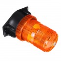 12V-24V 30 LED 5730 Rotating Flashing Amber Beacon Flexible Tractor Warning Light For ATV Boat Truck Agricultural Machiney Vehicle