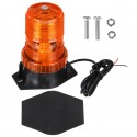 12V-24V 30 LED 5730 Rotating Flashing Amber Beacon Flexible Tractor Warning Light For ATV Boat Truck Agricultural Machiney Vehicle