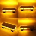 12V-24V 80W 80 LED Amber Recovery Light Bar Flashing Beacon Waterproof Light Strobes Lamp