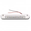 12V 24V 8W LED Interior Ceiling Tail Light For Caravan Truck Trailer RV Boat Fixtures Waterproof