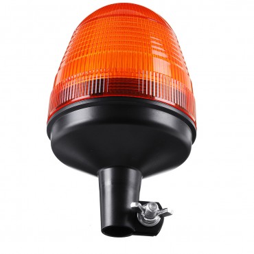 12V-24V LED Rotating Flashing Amber Beacon Flexible Tractor Strobe Warning Light