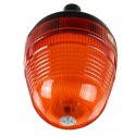 12V-24V LED Rotating Flashing Amber Beacon Flexible Tractor Strobe Warning Light