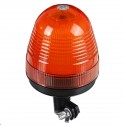 12V-24V LED Rotating Flashing Amber Beacon Flexible Tractor Strobe Warning Light