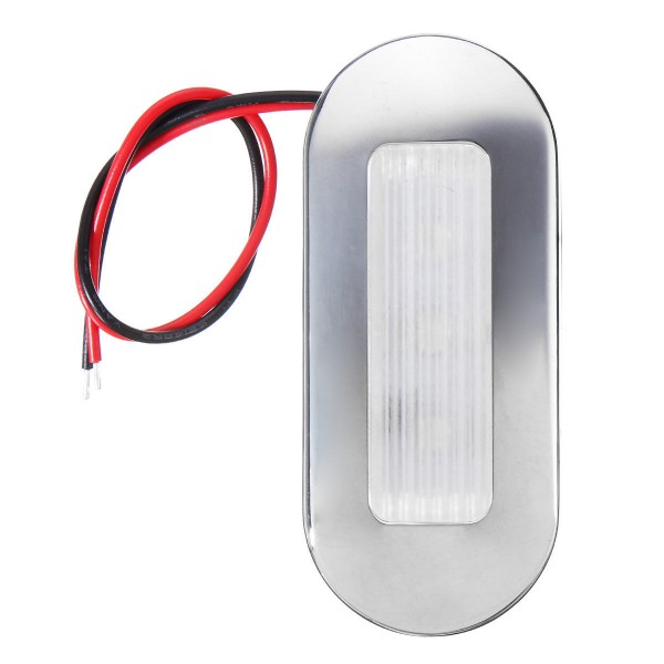 12V 3led 2835 Oblong Courtesy Light Yacht Marine Boat Stair Deck Garde