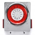 12V 46 LED Indicator Stop Rear Tail Lights For Boat Car Truck Trailer Iron Bracket