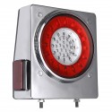 12V 46 LED Indicator Stop Rear Tail Lights For Boat Car Truck Trailer Iron Bracket