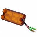 12V-80V 6 LED Indicator Amber Stop Rear Tail Lights For Boat Truck Trailer