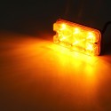 12V-80V 6 LED Indicator Amber Stop Rear Tail Lights For Boat Truck Trailer