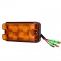 12V-80V 6 LED Indicator Amber Stop Rear Tail Lights For Boat Truck Trailer