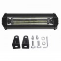 12V-80V 7Inch/13Inch/19Inch 4860Lm/8100Lm/14580Lm Slim Single Row Spot Beam LED Work Light Bar Off-Road 81W/162W/243W Waterproof