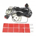 12V 8pcs Waterproof 5630 SMD Truck Bed Work Box LED Reading Marine Light Interior With Switch White Beam 6000K