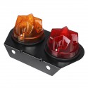 12V LED Indicator Stop Rear Tail Lights Dual Color For Boat Car Truck Trailer