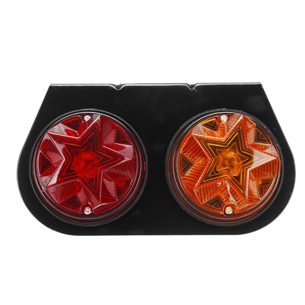 12V LED Indicator Stop Rear Tail Lights Dual Color For Boat Car Truck Trailer